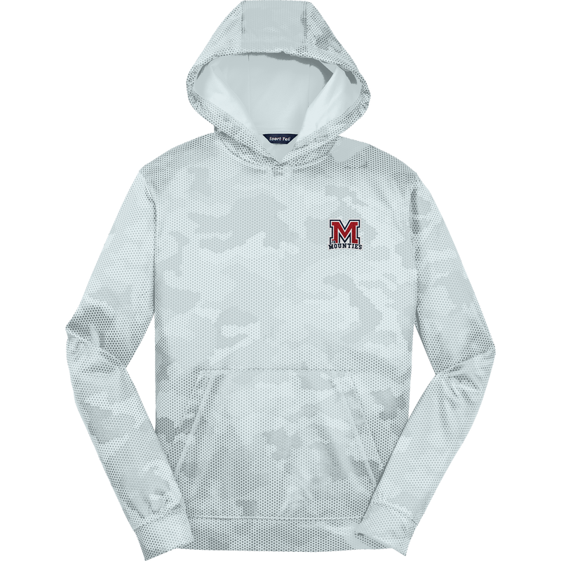 Jr. Mounties Youth Sport-Wick CamoHex Fleece Hooded Pullover