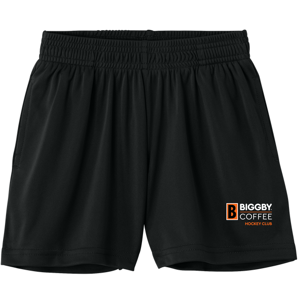 Biggby Coffee Hockey Club Youth PosiCharge Competitor 5 Inch Pocketed Short