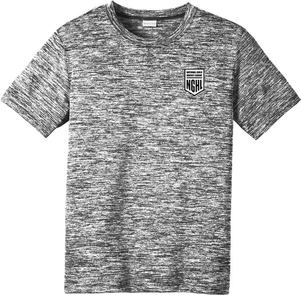 NGHL Youth PosiCharge Electric Heather Tee