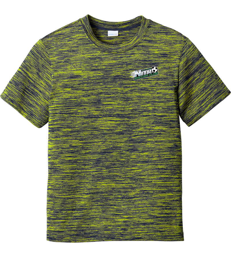 Nitro Soccer Youth PosiCharge Electric Heather Tee