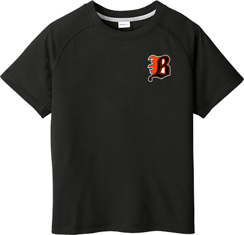 Philadelphia Blazers Youth PosiCharge  Tri-Blend Wicking Raglan Tee