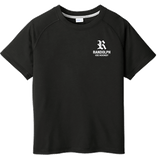 Randolph Hockey Youth PosiCharge Tri-Blend Wicking Raglan Tee