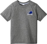 Brandywine Outlaws Youth PosiCharge  Tri-Blend Wicking Raglan Tee