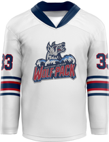 Hartford Jr. Wolfpack Split Season Adult Player Hybrid Jersey