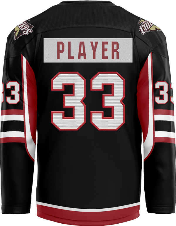 Mercer Alternate Black Adult Player Jersey