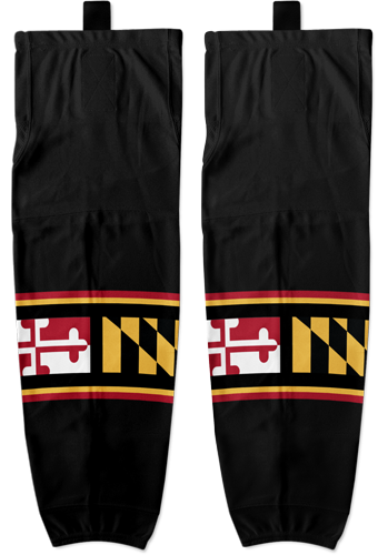 MD Lady Jr. Black Bears Sublimated Tech Socks